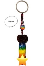 Artistic Handmade Keychain   Unique Funny Resin Figurine Gift for Adults