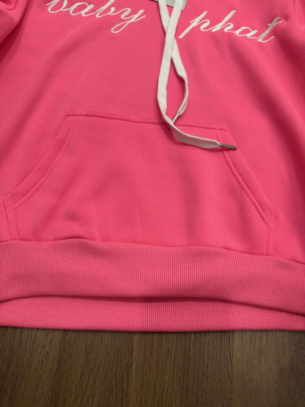 Baby Phat Y2K Style Jogger Hoodie & Pants Big Logo Cat Trendy 2pc Set Size L