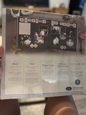 Creative Memories 12x12 Black Scrapbook Pages 15 Sheets Old Style 2004