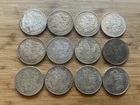 1921 Morgan Silver Dollar Lot of 12 coins Circulated Condition Lot D