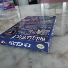 Nintendo NES Beetlejuice VERY GOOD CIB Complete