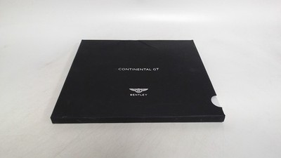 			Bentley Continental launch specification brochure, Various, Bentl		