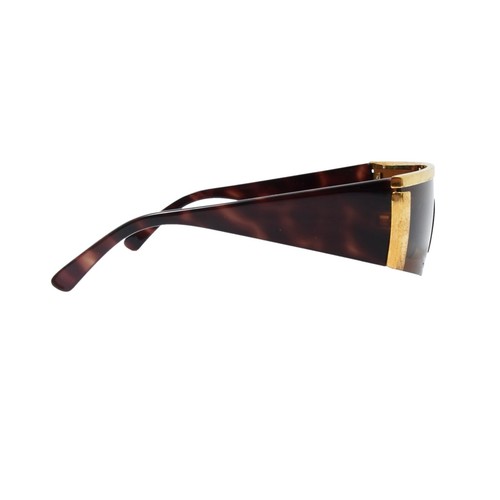 GIANNI VERSACE Vintage Sonnenbrille Mod S98 Col 900 Sunglasses Tortoise Gold Ita - Bild 6 von 11
