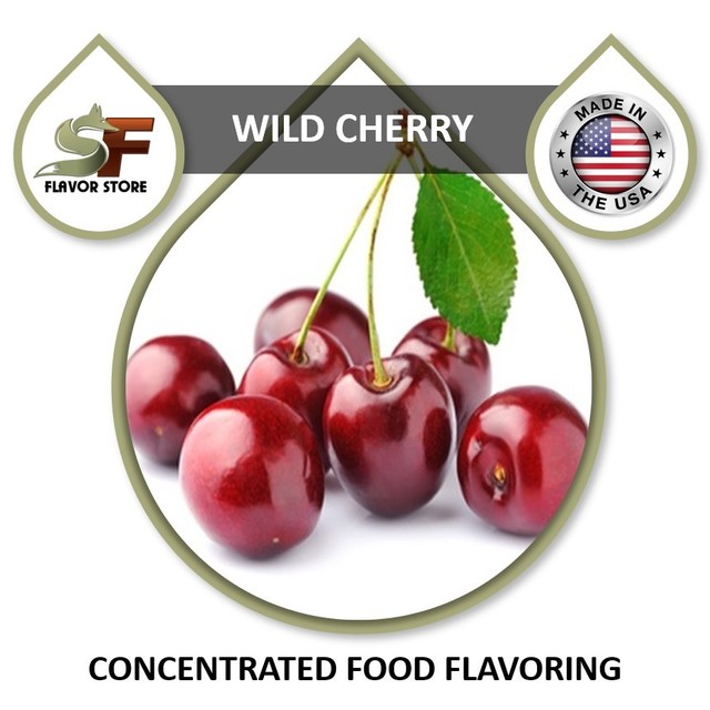 Wild Cherry Flavor Drops Flavoring Concentrate 1oz/30ml SageFox
