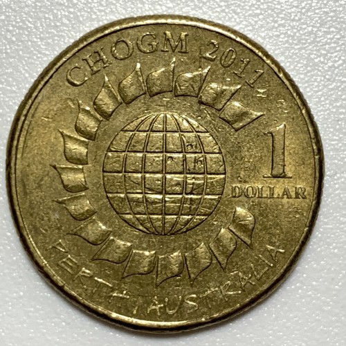 2011 $1 CHOGM One Dollar CIRCULATED Commemorative Coin | eBay Australia