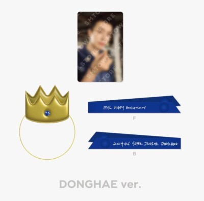 SUPER JUNIOR 19TH ANNIVERSARY SMTOWN OFFICIAL GOODS DOLL PROP SET