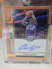 2022 Contenders Optic - Ochai Agbaji Up and Coming Rookie Auto Orange /25 🔥