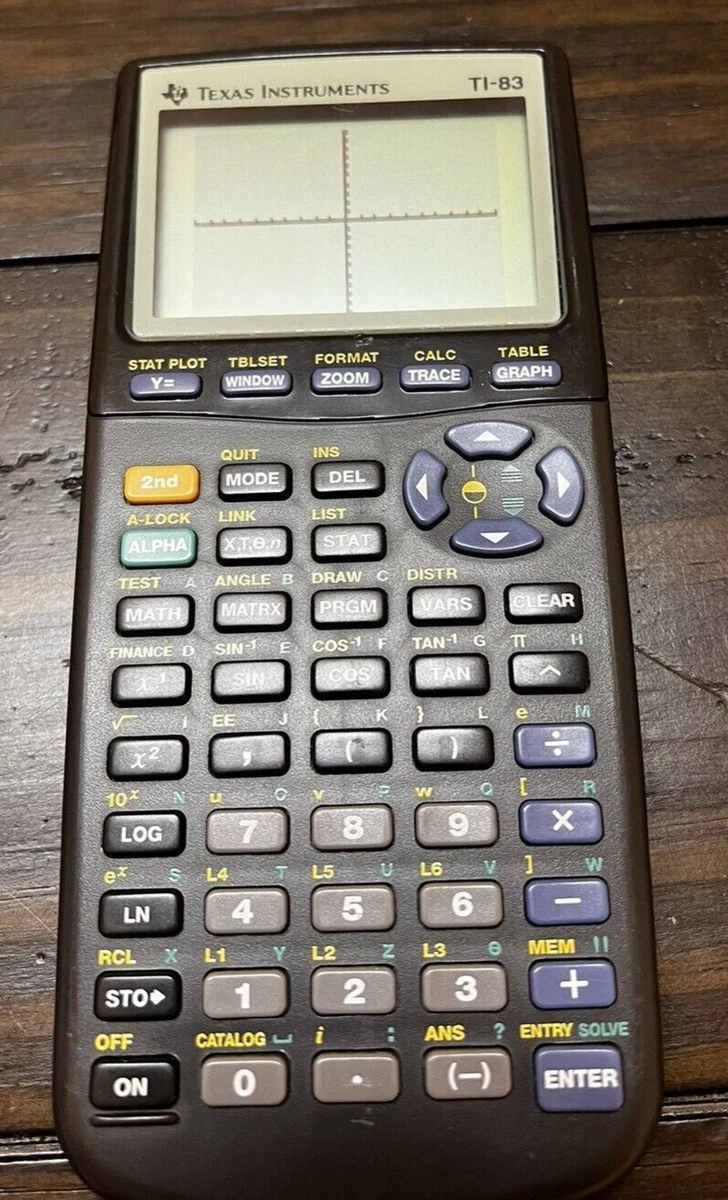 Texas Instruments TI83 Plus Graphing Calculator