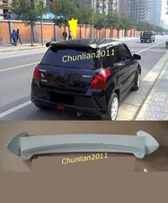 Factory Style Spoiler Wing Fit 2006-2016 Suzuki Swift Spoilers 5dr HB Wings