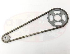 Chain & Sprockets Set BLACK to fit Lexmoto Assault 125, HJ125-J
