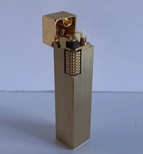 80s lighter full brass N.O.S. Rowenta wick & kerosine