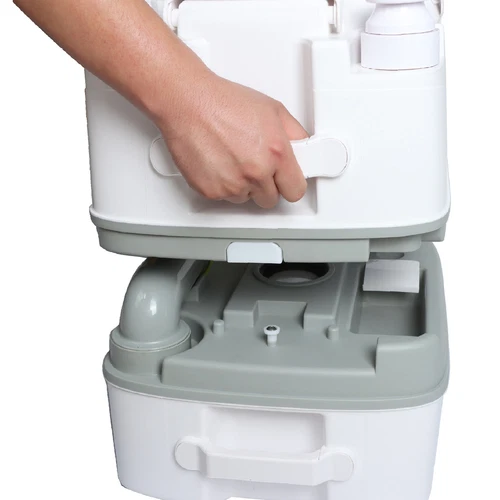 24L Camping Toilet Portable Toilet Outdoor Porta Potty For Boating Hiking Trips - Picture 10 of 19