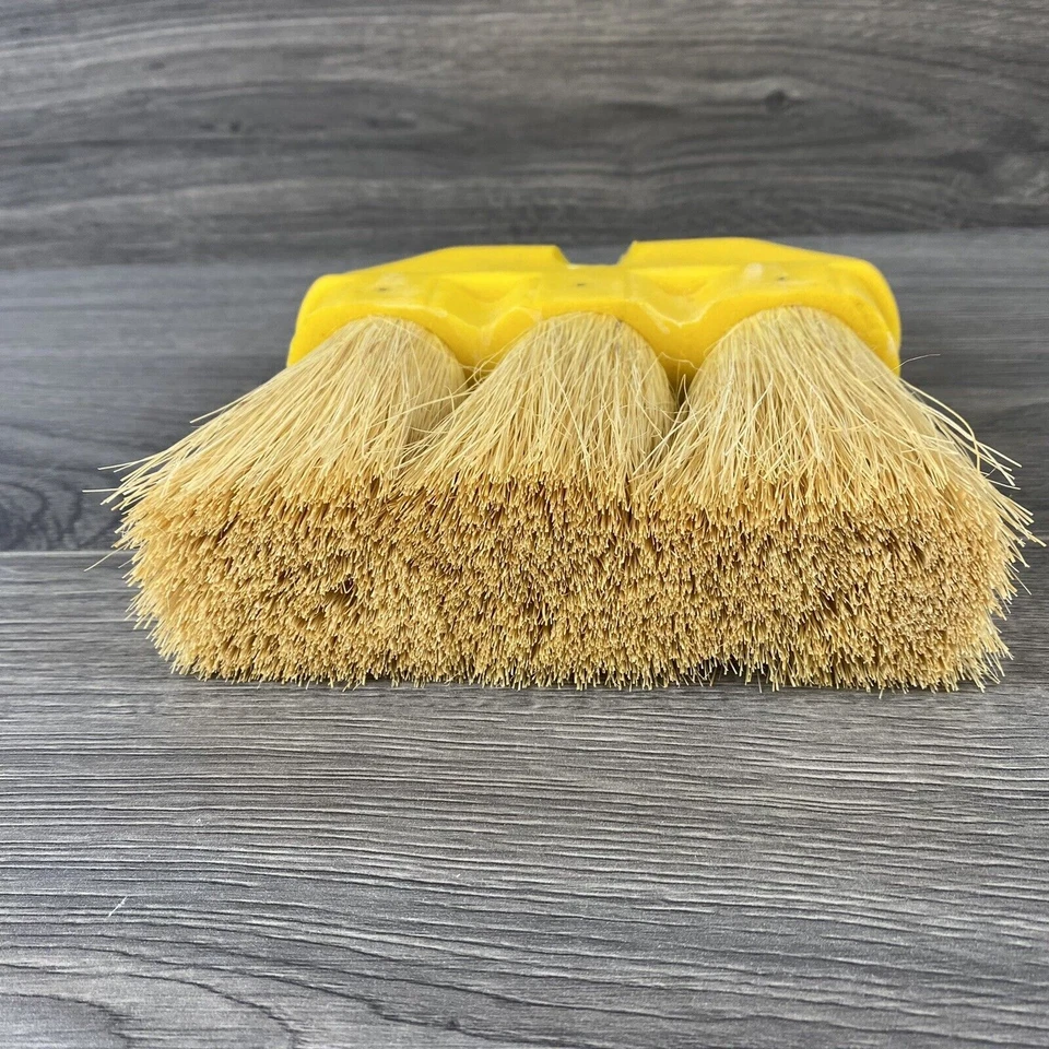 Cepillo de techo Rubbermaid de 3 nudos de repuesto comercial amarillo resistente 6" Foto 4 de 4