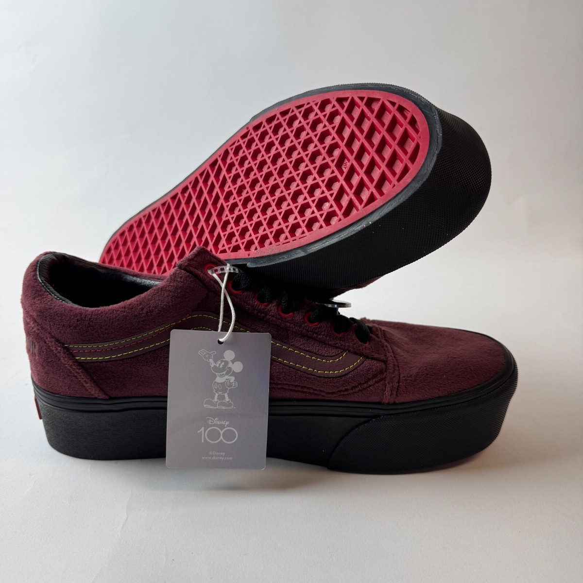 Apple - 【vans USDM】 Vans Old Skool Stackform Disney 100 Poison Apple Sneakers Mens 8