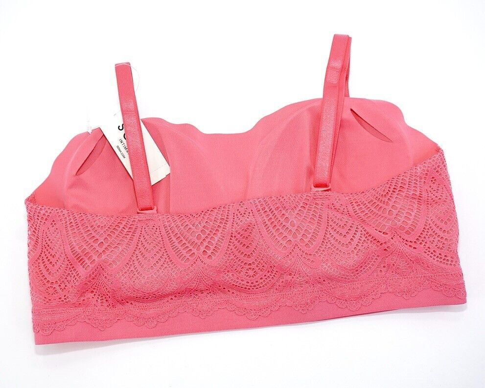 Soma Intimates Enbliss Luxe Lace Back Bralette ~Positively Pink~ Size: M  [NWT]