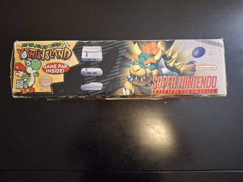 Super Nintendo SNES Jr. Console - Super Mario World 2: Yoshi's Island + Extras - Picture 7 of 24