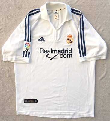 Camiseta retro Real Madrid Blanca 2001-2002 comprar