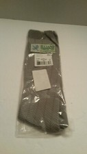 Vintage Haband Polyester Dress Socks Size Large Gray Sealed New