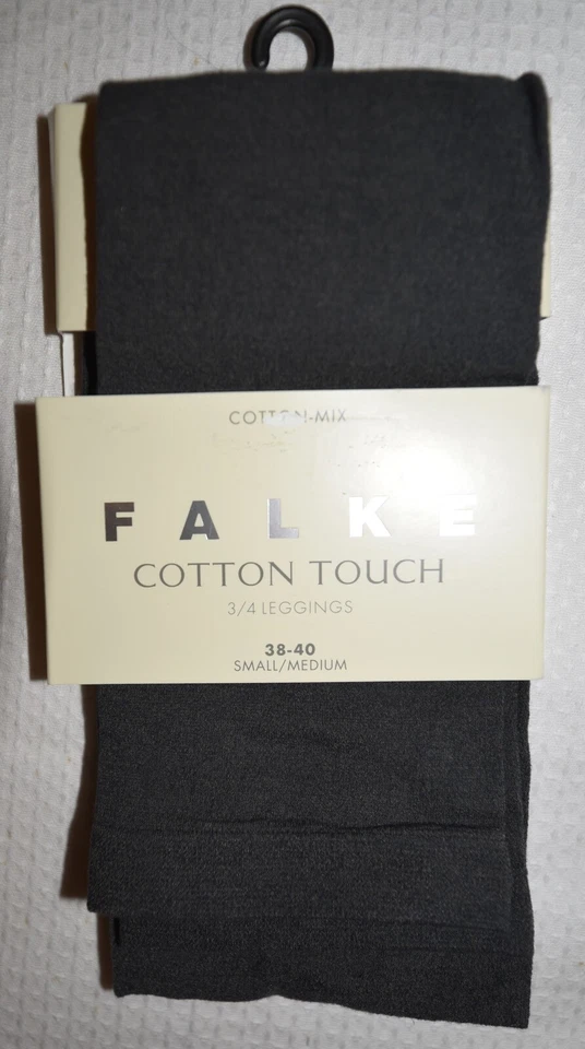 Falke NEU Gr.38-40 Capri-Leggings anthrazit Cotton touch 100 - Bild 1 von 1