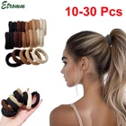 Men Women Hair Ties Soft Seamless Hair Bands Fr Thick Thin Hair Ponytail Holders