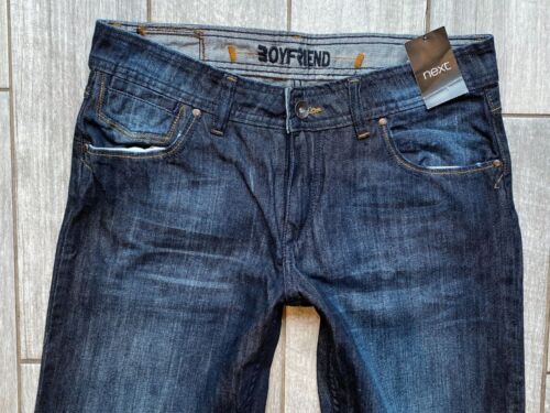 Next Ladie The Boyfriend slouch relaxed jeans Navy Low rise size 14 R W34 L31 - Bild 1 von 5