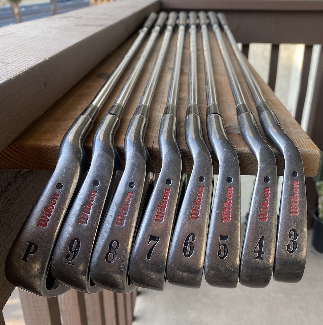 Wilson Ultra System 45, 3-PW Dynamic Black Chrome Gold R400 