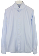 SUITSUPPLY Try On Slim Fit Formal Shirt Men's 41L / 16L Button Up Cutaway Neck