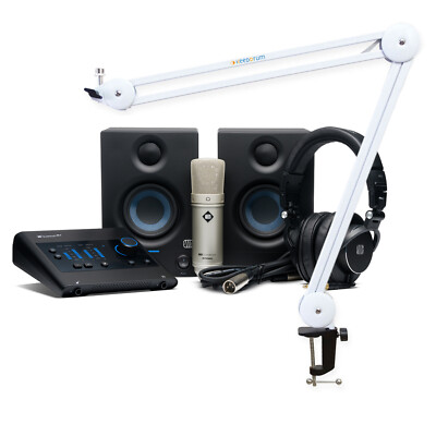 Presonus Quantum ES Ultimate Bundle Recording-Set mit keepdrum Gelenkarm-Stativ