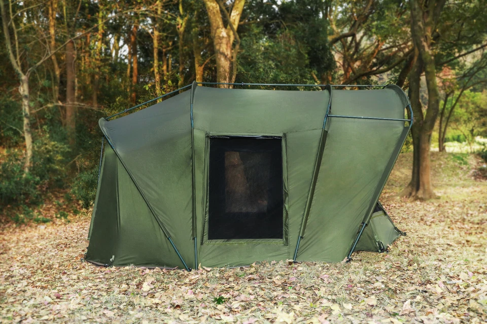 MK-Angelsport "Dark Night 2.0" Fort Knox Air 4 Mann Angelzelt Karpfenzelt - Bild 3 von 4