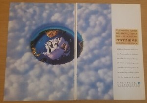 Chrysler Protect Ozone Layer & Rolex Watch 1994 Vintage Print Ads