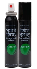 Spirit Spray - 2 Pack , Costume Face and Body Spray Makeup, 5 Colors, you choose