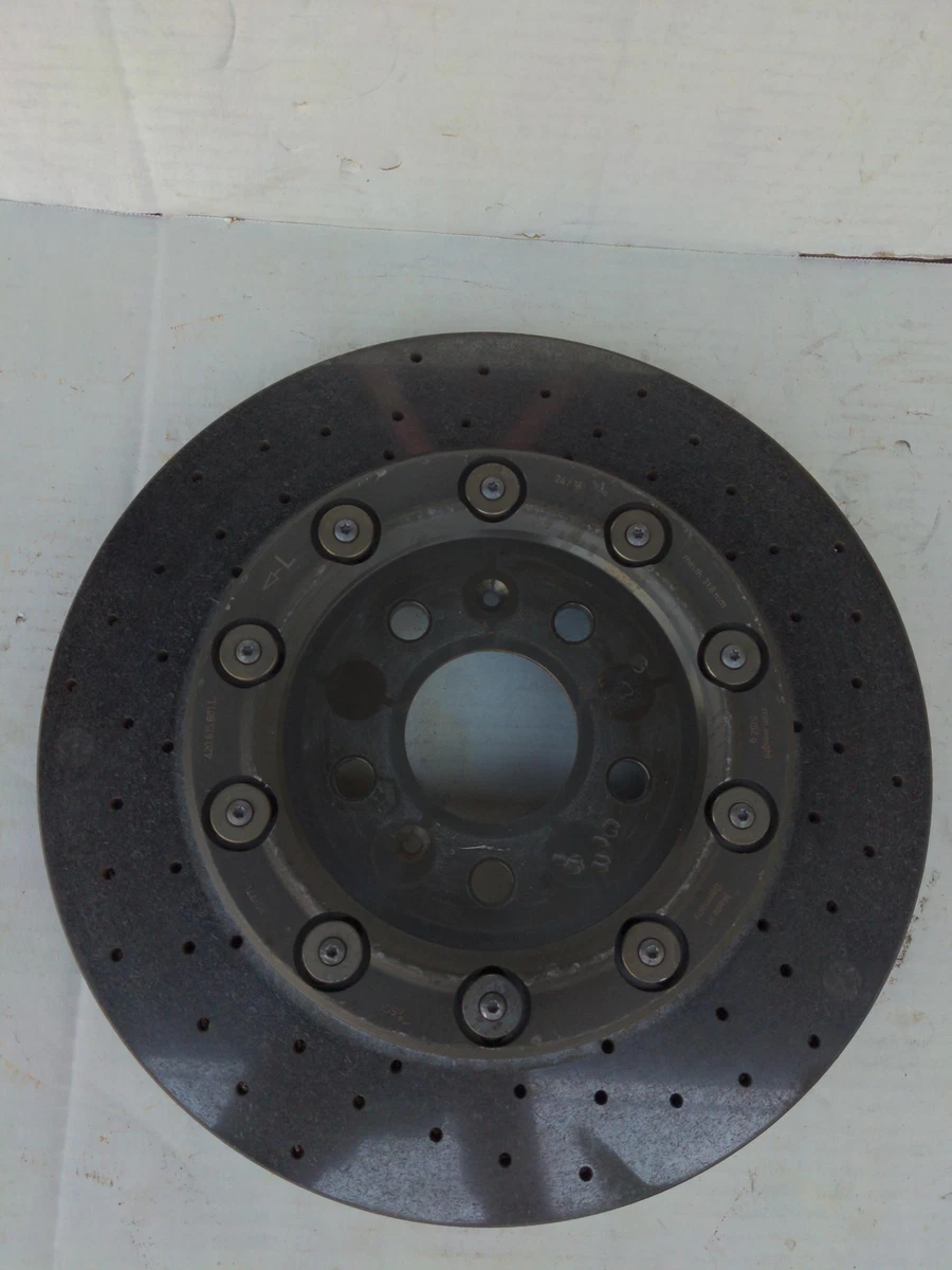 11-17 AUDI R8 HURACAN Rear LEFT Carbon Ceramic Brake Disk Rotor 