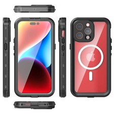 Waterproof Case For iPhone 15  15 Pro Max / 15 Plus Shockproof Hybrid Full Cover