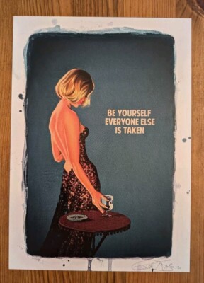 The Connor Brothers Be Yourself Everyone Else Is Taken Limited Edition A5 Karte