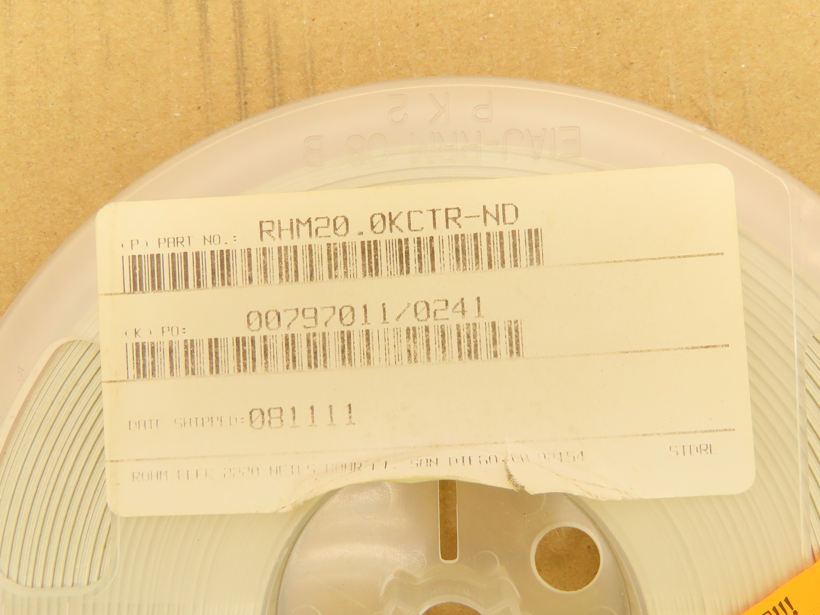 Rohm MCR10EZHF2002 Chip Resistor Tape And Reel 20 kOhms ± 1 1/8W eBay