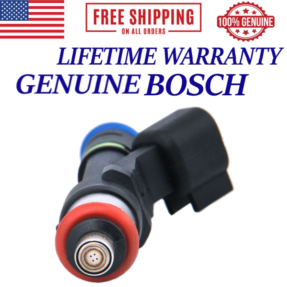 Nuevo inyector de combustible OEM BOSCH 8/unidades para Ford E-150 Club Wagon 2004, 2005 5,4 L V8 Foto 2 de 3