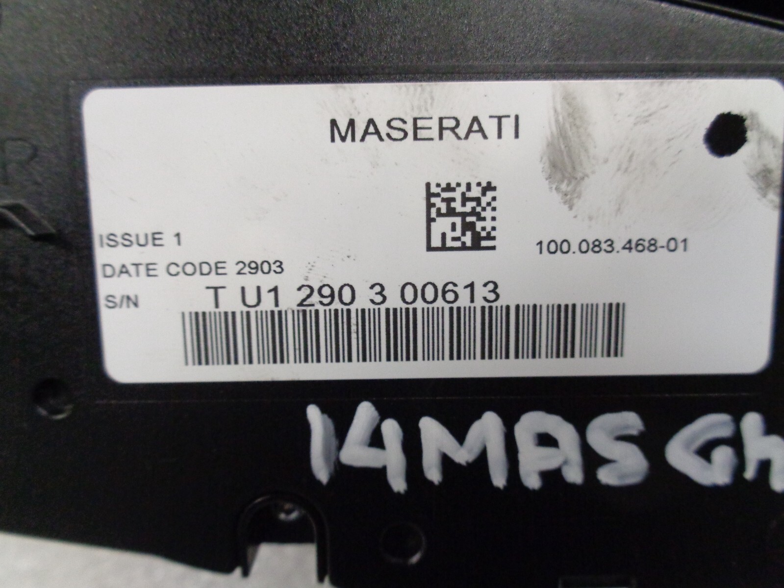 14-17 Maserati Ghibli Automatic Transmission Floor Shifter w/ Knob OEM AK2308321