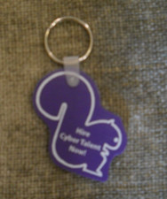 NEW Keychain Purple Squirrell 2 inch .