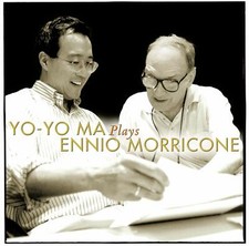 Yo-Yo Ma - Reproduce Ennio Morricone Póster ENORME 4X4 Pies Tela Tapiz Banner Álbum