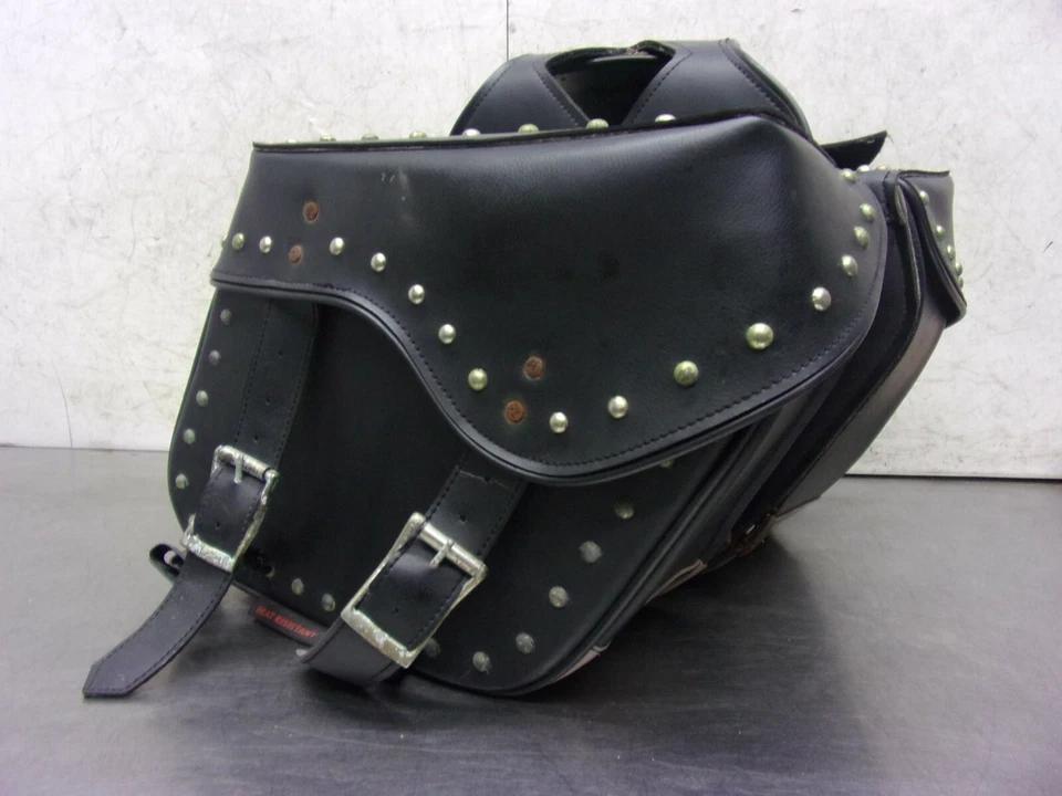 91 A HONDA SHADOW   SPIRIT  1100 2005 AFTERMAKET  SADDLEBAG SADDLE BAG (TWO) Foto 4 de 4