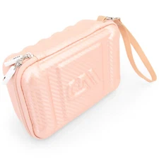 CM Asthma Inhaler Case Fits Spacer, Mask and Accessories, Rose Gold Case Only