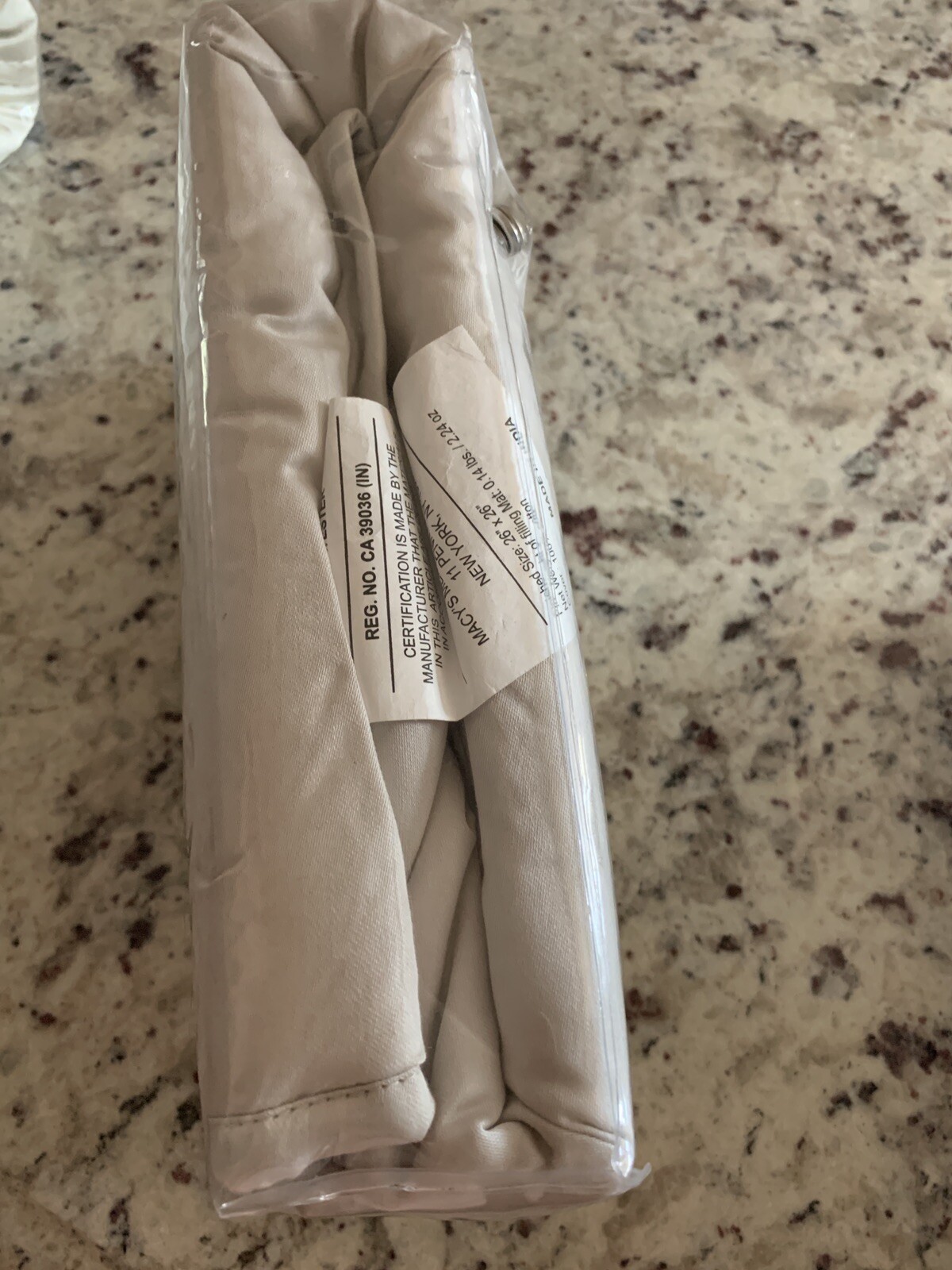 Hotel Collection Opalescent Quilted EURO Pillow Sham Oyster One Only