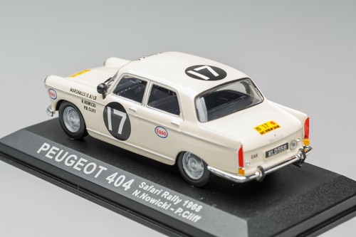 Peugeot 404 #17 Nowicki/Cliff 1st East African Safari Rally 1968 ALTAYA-IXO 1/43 - Imagen 4 de 11
