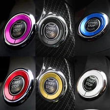 Alloy Engine Start Stop Push Button Ring For Infiniti Q50 QX50 QX80 QX70 QX30