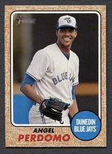 2017 Topps Heritage Minor League #175 Angel Perdomo