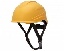 YELLOW Climbing Tree Rock Construction Safety Cap Hard Hat Helmet 6 PT Ratchet