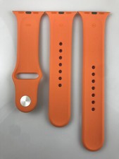 Original Apple watch Series 9 8 7 6 SE 5 4 3 2 Sport Band 38mm 40mm 41MM Papaya