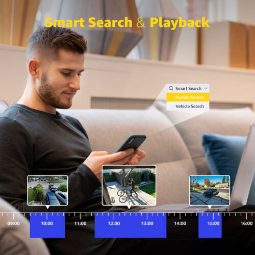 ANNKE 4K 8MP 16CH 5IN1 DVR Security Video Recorder H.265 Human&Vehicle Detection - Picture 9 of 19
