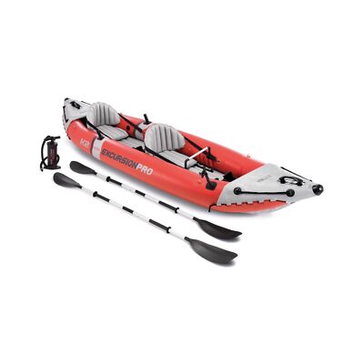 INTEX Excursion Pro Inflatable Kayak Series: Includes Deluxe 86in Kayak Paddl...