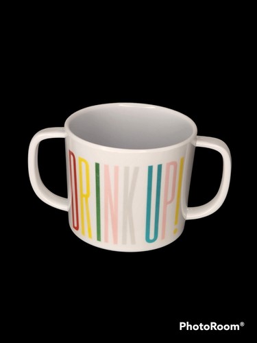 Kate Spade Cup Mug Double Handle Plastic Drink Up